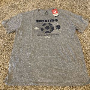 NWT Adidas MLS USA XL TShirt